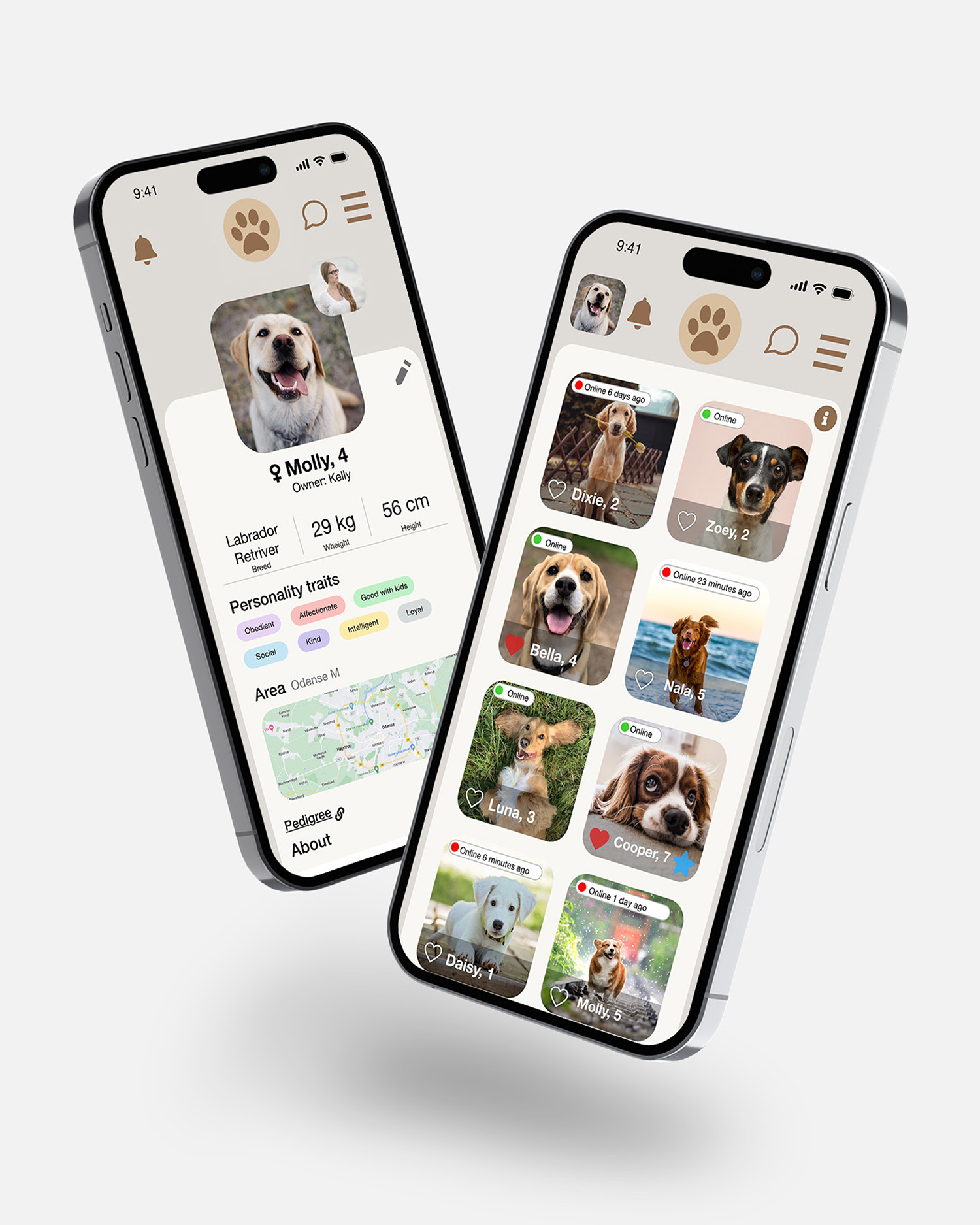 dating app for dogs on 2 iphones